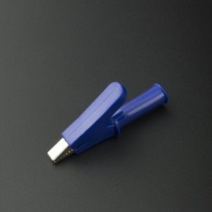 Caimán Conector 10 mm 10A Azul Genérico - 3