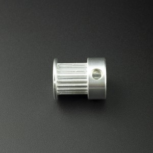 Polea GT2 20 Dientes 16x19.6 mm Para Eje de 6.35 mm Genérico - 3