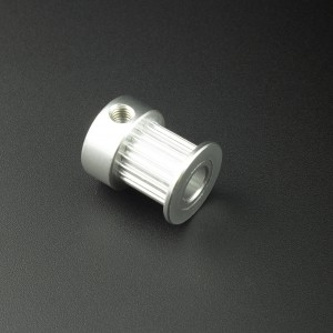 Polea GT2 20 Dientes 16x19.6 mm Para Eje de 6.35 mm Genérico - 5
