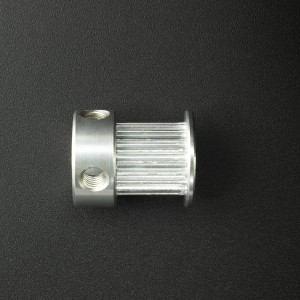 Polea GT2 20 Dientes 16x19.6 mm Para Eje de 6.35 mm Genérico - 4