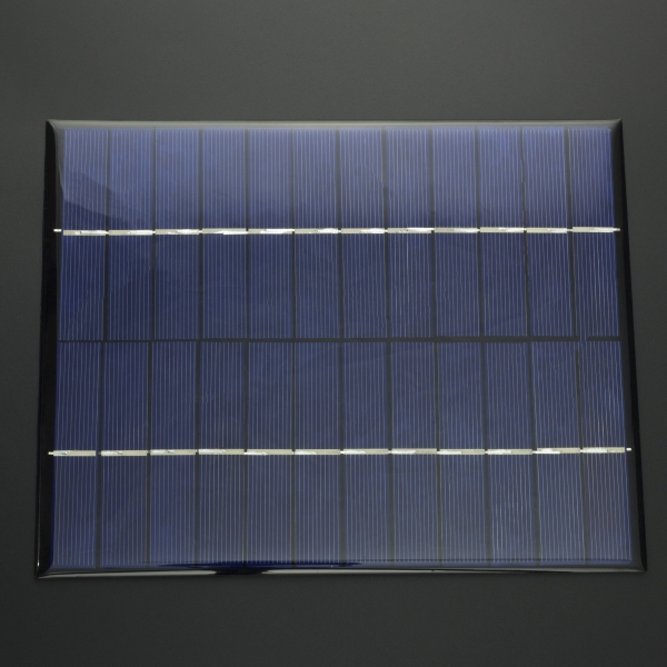 Panel Solar Policristalino 12V 5W Genérico - 1