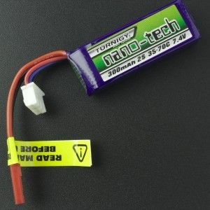 Batería Lipo TURNIGY Nano-Tech 300mah 7.4V 35C Turnigy - 1