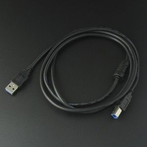 Cable USB 2.0 Tipo A Macho a Tipo B Macho Negro 1.5 metros Genérico - 1