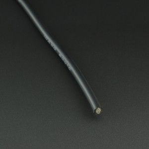 Cable Siliconado Negro AWG 10 1Metro Genérico - 2