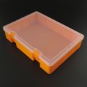 Caja de color naranja
