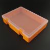 Caja de color naranja Caja de color naranja