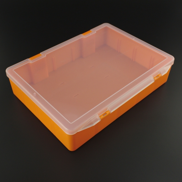Caja de color naranja Caja de color naranja