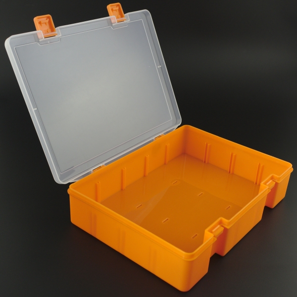 Caja de color naranja Caja de color naranja