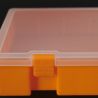 Caja de color naranja Caja de color naranja