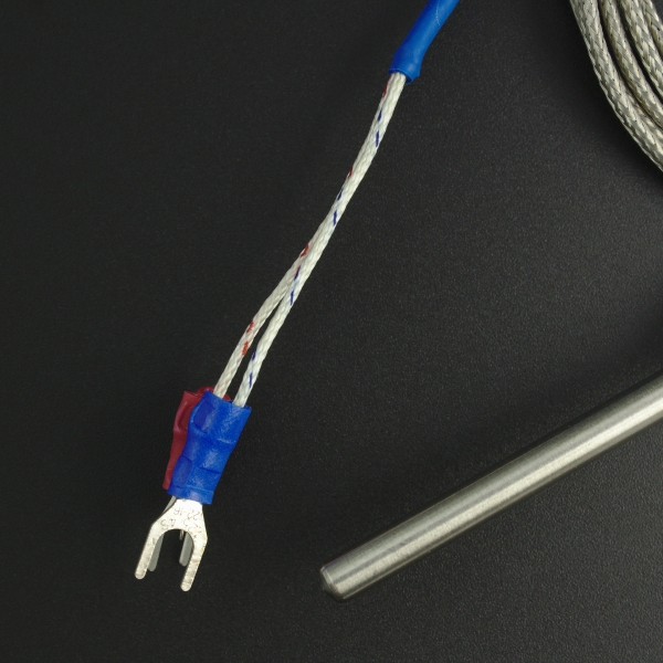 Termocupla tipo K 2 Metros con Sonda de 50mm Genérico - 5 Termocupla tipo K 2 Metros con Sonda de 50mm Genérico - 5