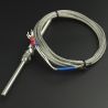 Termocupla tipo K 2 Metros con Sonda de 50mm Genérico - 2 Termocupla tipo K 2 Metros con Sonda de 50mm Genérico - 2