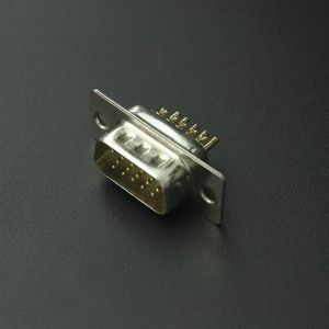 Socket Conector HDB15 Macho Para Soldar Genérico - 4
