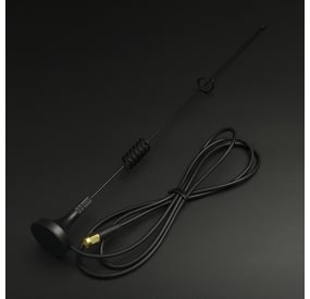 Antena GSM/GPRS 900/1800MHz 10dBi 310mm con Conector SMA Macho Genérico - 1