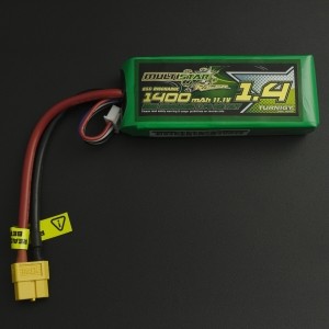 Batería de Litio MultiStar 3S 11.1V 1400mAh 65C MultiStar - 1