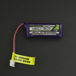 Batería Lipo TURNIGY Nano-Tech 300mah 7.4V 35C Serie EFLB2002S25 Turnigy - 3