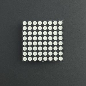 Matriz de LEDS 8x8 Ánodo Común Roja/Verde (Con Defectos) Genérico - 1