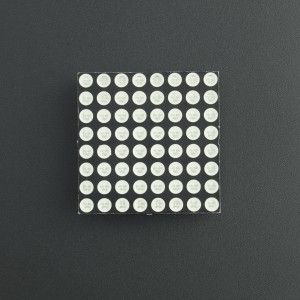 Matriz de LEDS 8x8 Ánodo Común Roja/Verde (Con Defectos) Genérico - 1