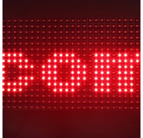 Matriz de Leds Rojo 32x16 P10 4.8mm Genérico - 5