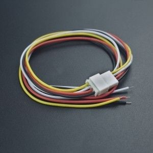 Par Cable Conector JST Macho Hembra 2 mm 4P Genérico - 1