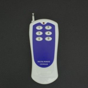 Módulo Relé 12V DC 6 canales con RF