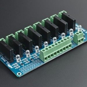 Módulo Arduino Módulo De Relé De Estado Sólido I2c De 8 Mxk 