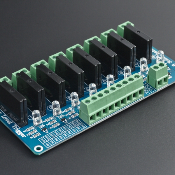 Módulo Rele de Estado Sólido 8 Canales 5V