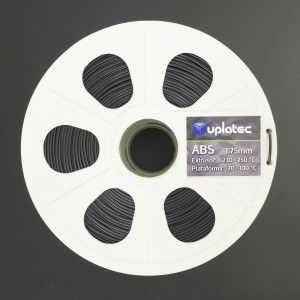 Filamento ABS 1.75mm Negro para Impresora 3D 1Kg UPLATEC Genérico - 2