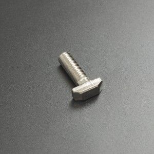 TORNILLO CABEZA DE MARTILLO M8X25MM PARA PERFIL DE 40 Genérico - 1