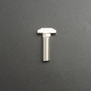 TORNILLO CABEZA DE MARTILLO M8X25MM PARA PERFIL DE 40 Genérico - 2