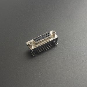 Conector DB15 Hembra 2 Líneas 90 Grados Para PCB Genérico - 2