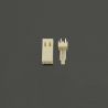 Conector Macho Hembra KF2510 2P Genérico - 3
