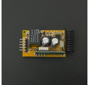 Modulo Rele 1 canal 12V DC con RF Genérico - 1