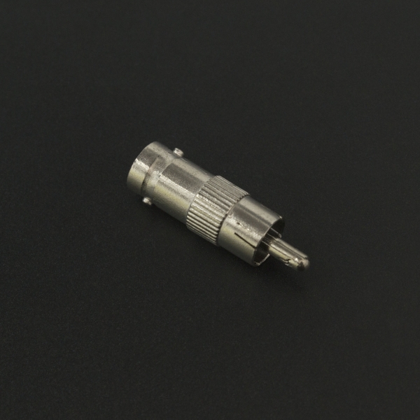 Conector BNC Hembra a RCA Macho Genérico - 3