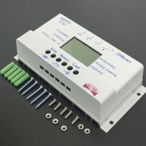 Regulador Controlador MPPT De Carga Solar 30A Para Batería Genérico - 1