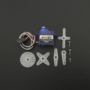 Micro Servomotor FEETECH FS90R Rotación Continua Pololu - 1