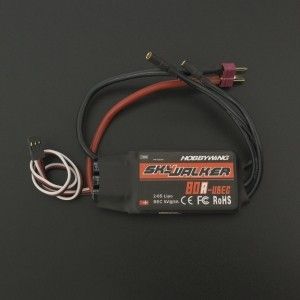 ESC Controlador de Velocidad SkyWalker Para Motor Brushless 80A Genérico - 1