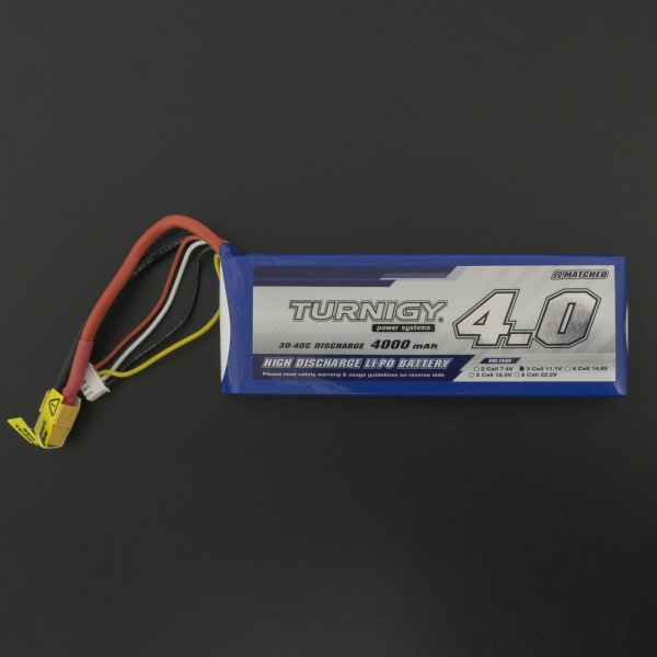 Batería LiPo TURNIGY 4000 mAh 11.1V 30C Turnigy - 1