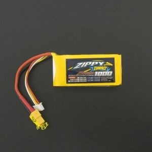 Batería LiPo Zippy 1000 mAh 11.1V 25C Zippy Compact - 1