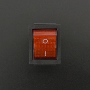 Interruptor Basculante Rojo 20A 125V KCD4 Genérico - 2