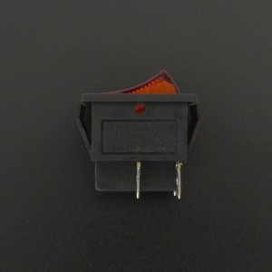 Interruptor Basculante Rojo 20A 125V KCD4 Genérico - 5