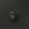 Interruptor Redondo 20MM Con LED Rojo Genérico - 3 Interruptor Redondo 20MM Con LED Rojo Genérico - 3
