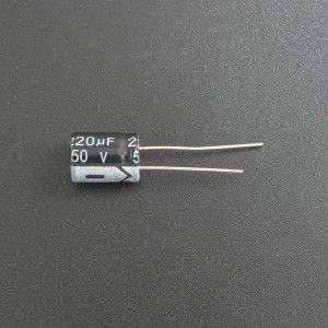 Capacitor Electrolítico De Aluminio 220uF 50V 10x13 mm Genérico - 1