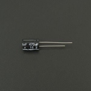Capacitor Electrolítico De Aluminio 470uF 16V 8x12 mm Genérico - 1