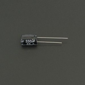 Capacitor Electrolítico De Aluminio 330uF 25V 8x12 mm Genérico - 1