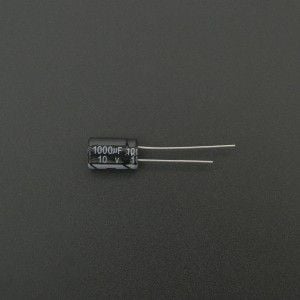 Capacitor Electrolítico De Aluminio 1000uF 10V 8x12 mm Genérico - 1