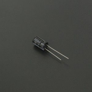 Capacitor Electrolítico De Aluminio 1000uF 10V 8x12 mm Genérico - 2