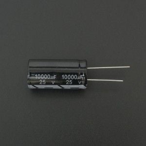 Capacitor Electrolítico De Aluminio 10000uF 25V 18x35 mm Genérico - 1