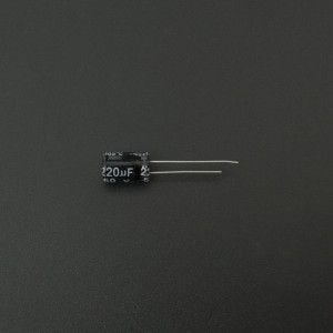 Capacitor Electrolítico De Aluminio 220uF 50V 8x12 mm Genérico - 1