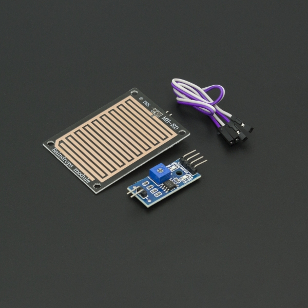 Sensor de Humedad detector de Lluvia para Arduino Genérico - 1