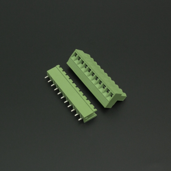 Terminal de Bloque Enchufable 5.08MM Verde 11P Genérico - 3 Terminal de Bloque Enchufable 5.08MM Verde 11P Genérico - 3